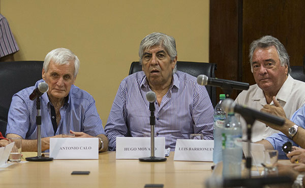 Caló, Moyano y Barrionuevo