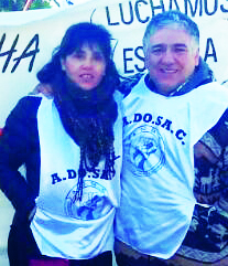 Adriana Astolfo y Jorge Adaro