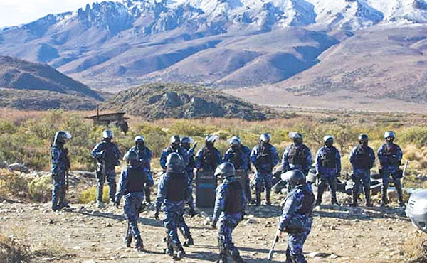 La justicia desalojó la semana pasada a los mapuches y encarceló a la mayoría, incluido Facundo Jones Huala, con pedido de captura desde Chile