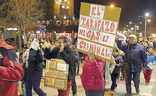 La pelea contra el tarifazo sigue en todo el país