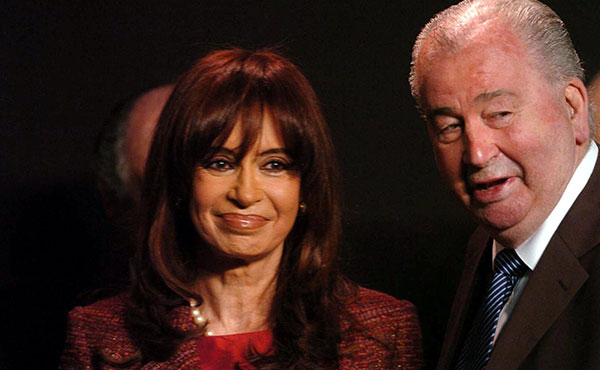 Cristina con Grondona