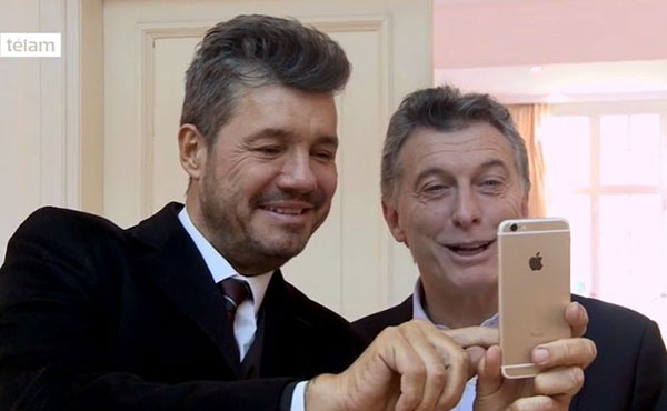 Tinelli con Macri
