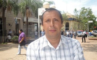 Rubén Ortiz, dirigente docente de Misiones amenazado.