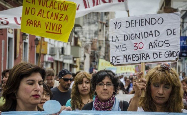 Paran los docentes