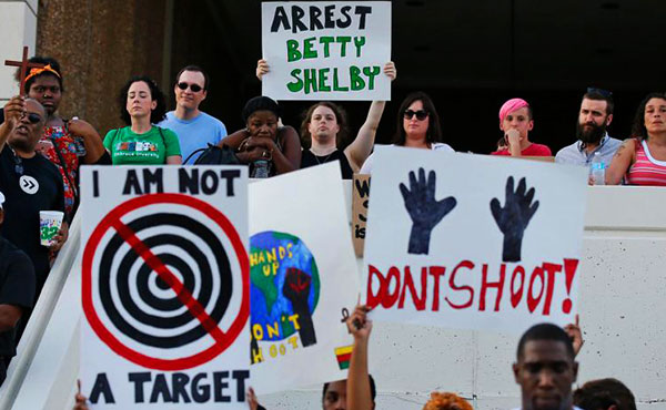 El asesinato de Crutcher provocó protestas en todo el país