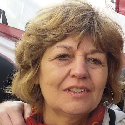Mónica Méndez, Secretaria de Organización y Finanzas de la Cicop