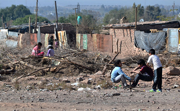 El 50% de los niños es pobre
