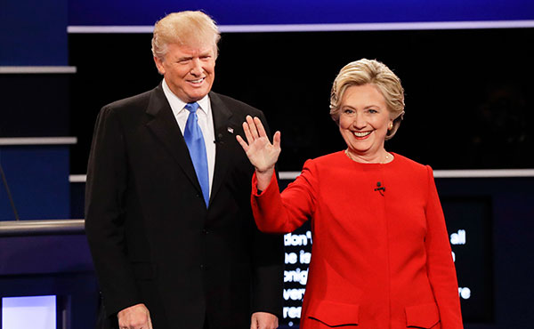 El primer debate presidencial entre Trump y Hillary fue un show para los televidentes.