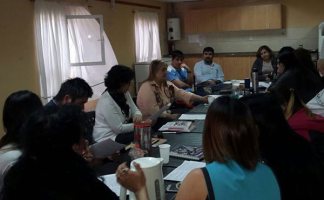 Primera reunión de la nueva directiva de Adosac Pico Truncado