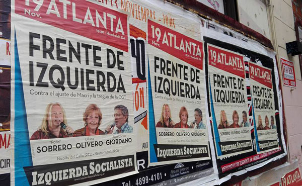 Pegatina callejera de nuestra militancia