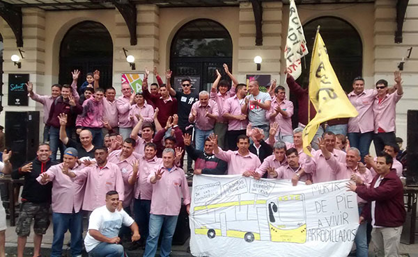 Triunfo de los choferes de la Línea Este