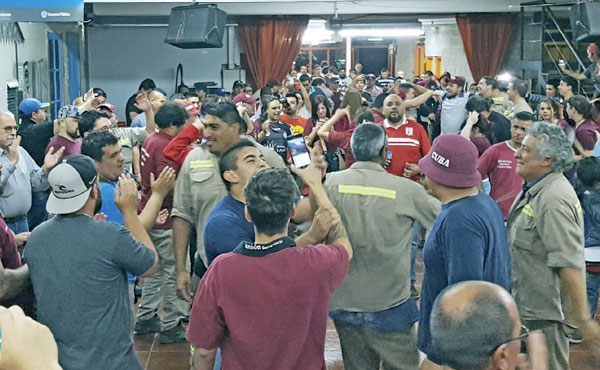 Festejos en la Seccional Oeste