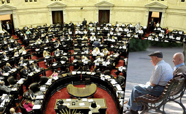 Mientras los jubilados cobran una miseria a los diputados les aumentaron sus sueldazos