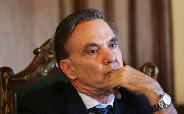 Senador Miguel Ángel Pichetto, jefe del bloque parlamentario del Frente para la Victoria en el Senado y secretario de acción política del Partido Justicialista