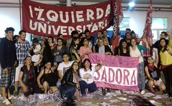 Festejo después del triunfo