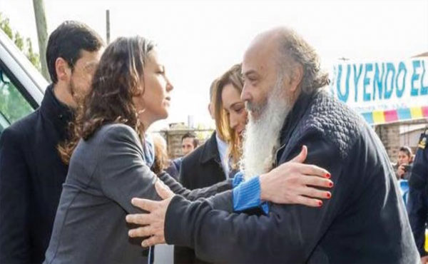 Pérsico con la ministra Stanley