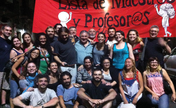 Festejos después del triunfo