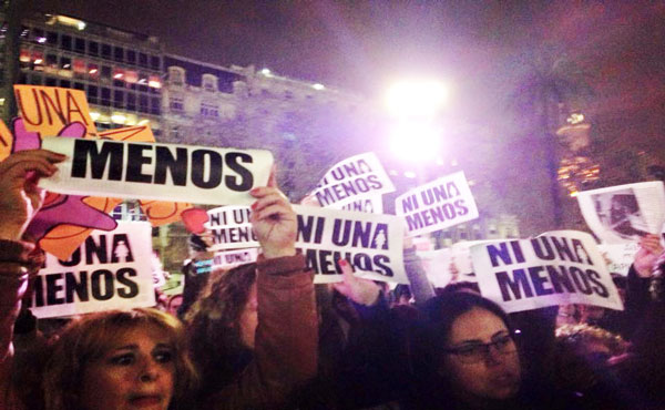 El grito de Ni Una Menos sigue vigente
