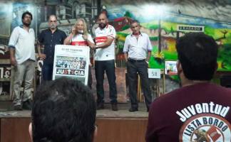 Ruiz Diaz Reynoso y Sobrero saludando en el triunfo de la Bordo