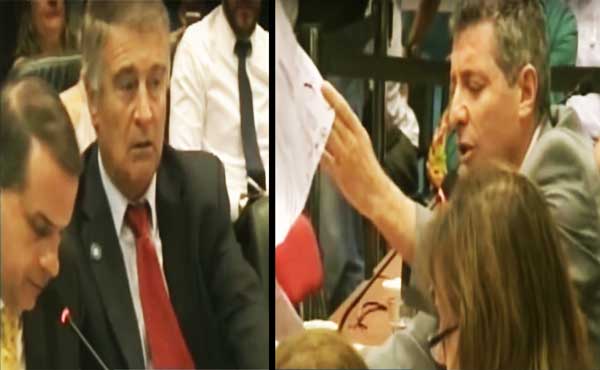 Aguad en aprietos Giordano durante la interpelaci&oacute;n