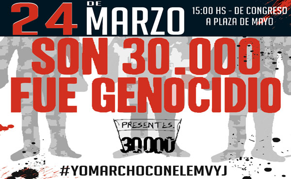 SON 30.000 FUE GENOCIDIO