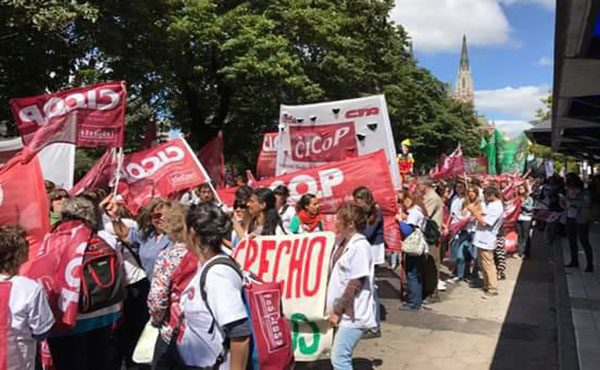 cicop judiciales sigue la lucha contra el ajuste de Vidal