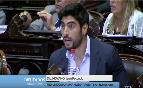 Con esta declaraci&oacute;n antipiquetes, Facundo Moyano enfrenta a los trabajadores que luchan contra el ajuste del gobierno.