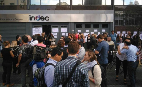 no a los despidos en el indec
