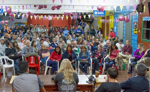 Declaración del Plenario abierto del sindicalismo combativo reunido en la seccional Gran Buenos Aires Oeste de la Unión Ferroviaria el 11/04/17