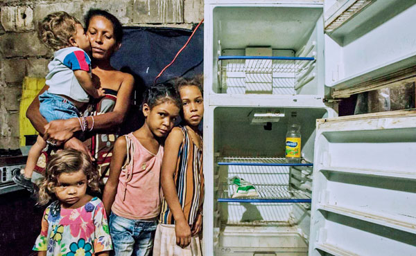 el ajuste capitalista de madura condena a millones al hambre