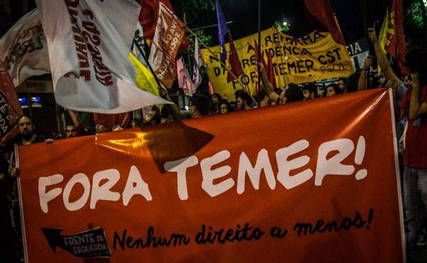 huelga general en brasil