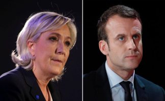 le pen y macron pasaron a la segunda vuelta con votaciones muy bajas