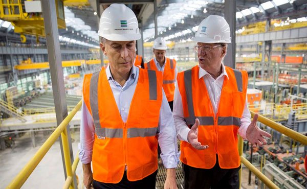 macri y el magnate rocca
