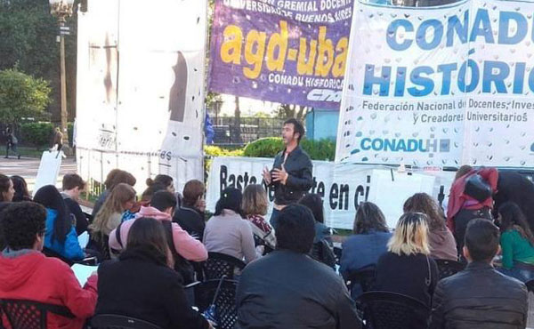 paro nacional docentes universitarios