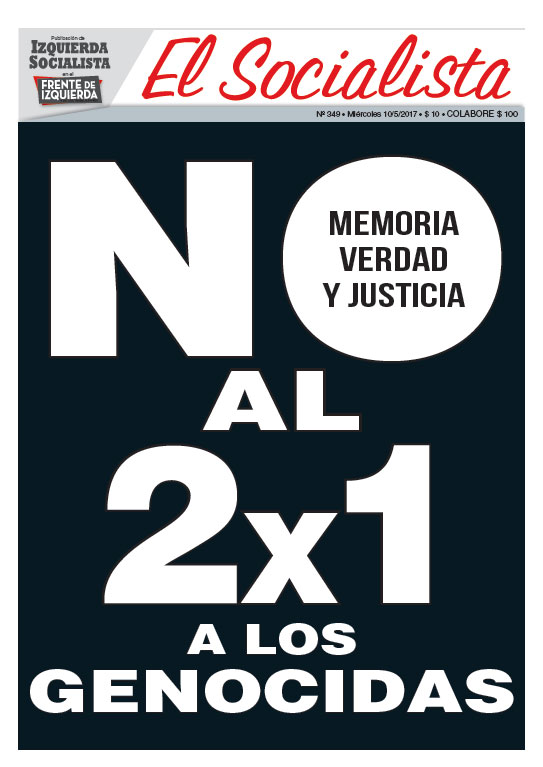Tapa de la edición N°349 de nuestro periódico El Socialista
