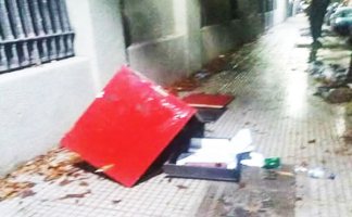 Ataque a espacio de izquierda socialista