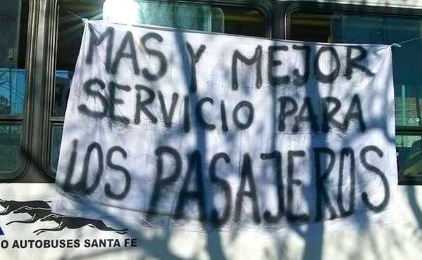 choferes 540 conflicto