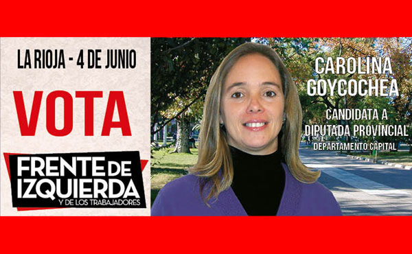 En La Rioja vota al Frente de Izquierda 