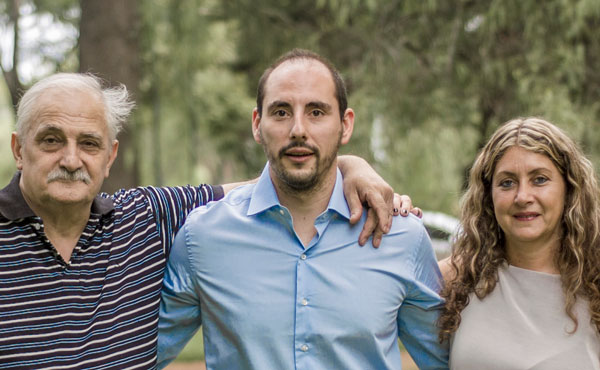 juan jose gauna sebastian sancevich y daniela vergara