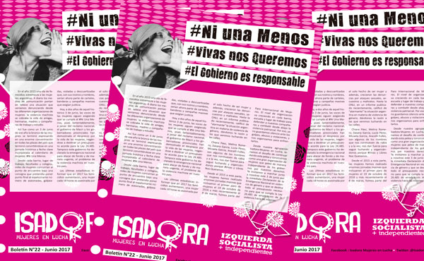 lanzamos isadora mujeres en lucha