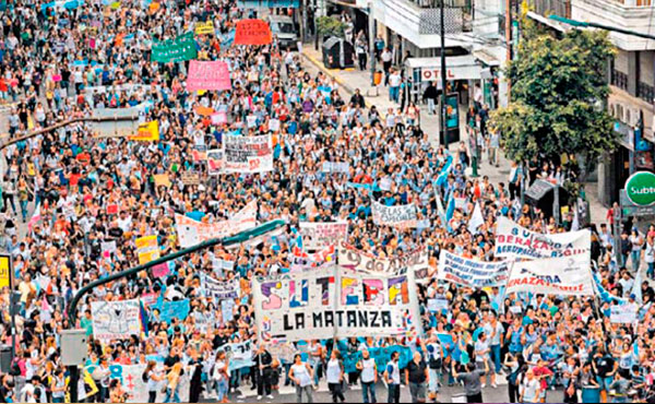 docentes hay que retomar el plan de lucha
