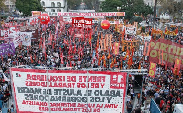 acto unitario en el 1ero de mayo