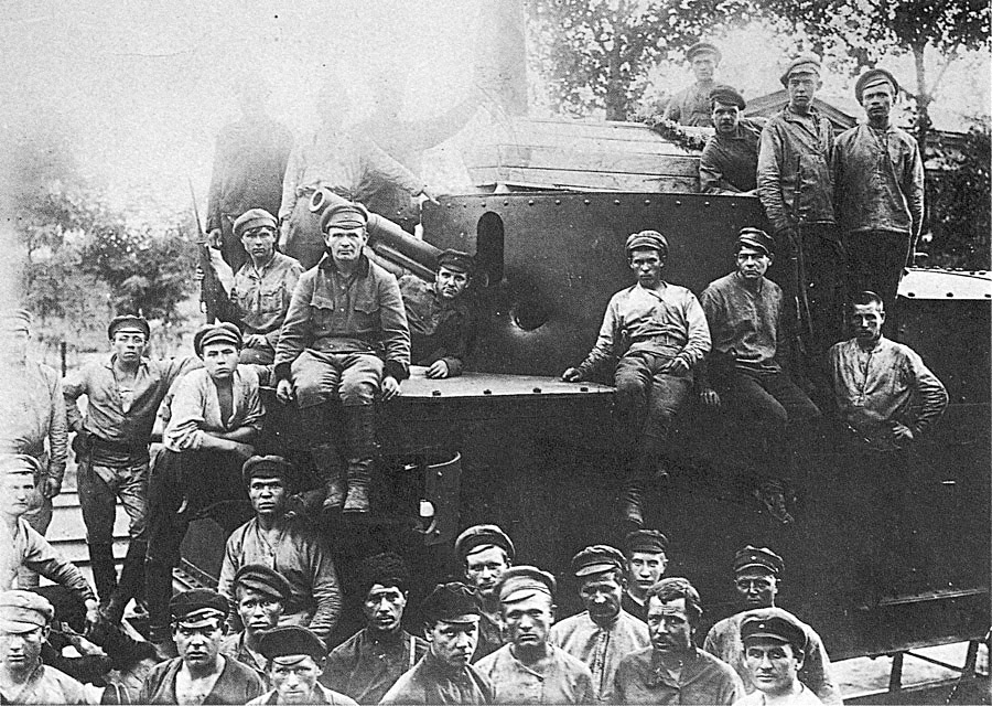 ejercito rojo durante la guerra civil