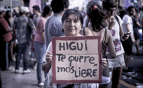 reclamo por la libertad de higui