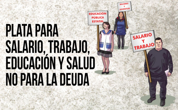 Plata para salario trabajo salud y educacion