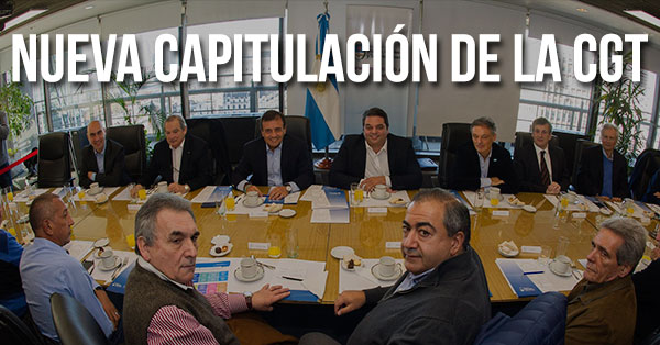 Nueva capitulacion de la CGT