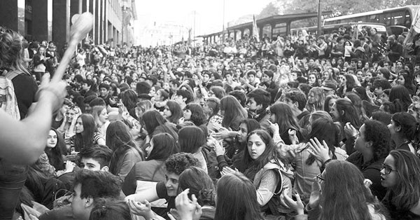 los estudiantes se movilizan contra la reforma