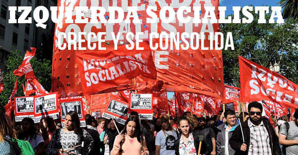 columna de izquierda socialista reclamanado por santiago maldonado1