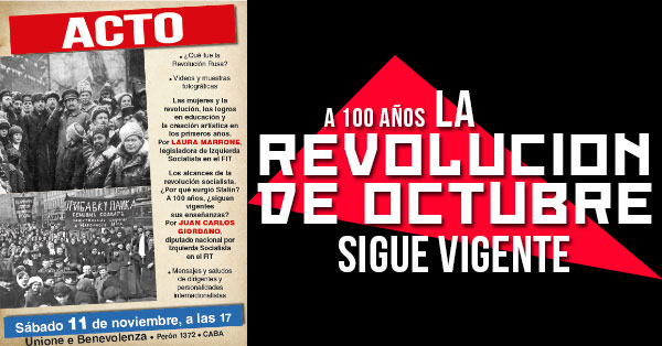 La revolucion de octubre sigue vigente