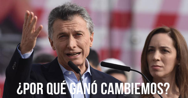 por que gano cambiemos